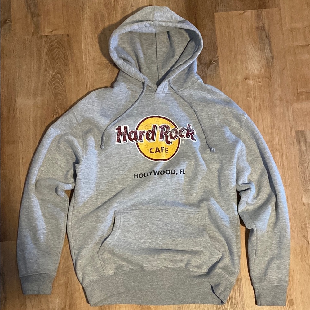 Hard Rock Cafe Gray Hoodie